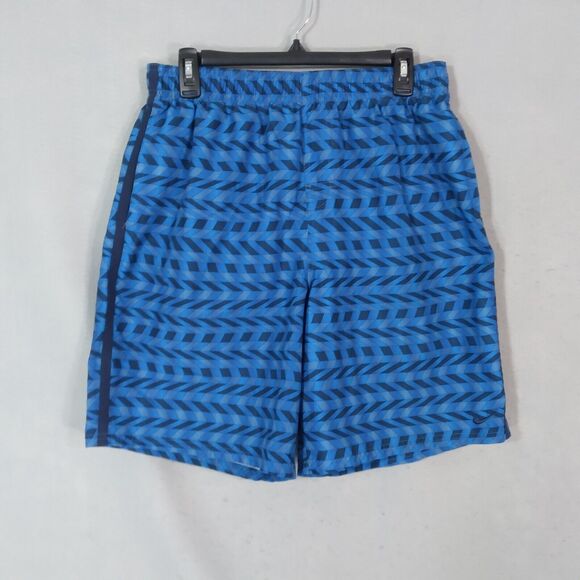 Nike swim trunks board shorts bathing suit mens large Blue - Picture 1 of 10
